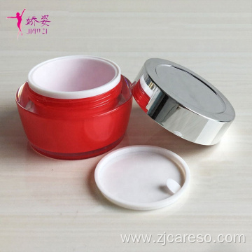 Cosmetic Packaging Plastic Cream Jar with UV Lid